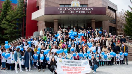 Selçuk Üniversitesinde 7. Geleneksel Otizm Farkındalık Etkinliği düzenlendi